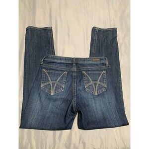 Kut From the Kloth Womens Jeans Size 8 Sammie Straight Leg *33x30 Classic Preppy